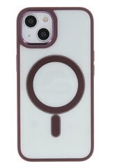 Mocco Satin Clear MagSafe Back case Aizsargapvalks Priekš Apple iPhone 14 cena un informācija | Telefonu vāciņi, maciņi | 220.lv