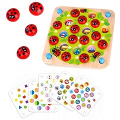 Atmiņas spēle Tooky Toy Ladybug, 10 gab. cena un informācija | Attīstošās rotaļlietas | 220.lv