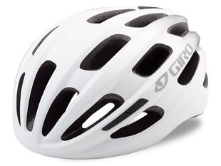 Шоссейный шлем Giro Isode матовый белый, универсальный, 54-61 см цена и информация | Шлемы | 220.lv