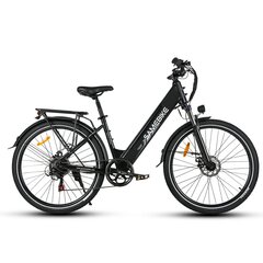 Pilsētas elektriskais velosipēds Samebike RS-A01 Pro, melns cena un informācija | Elektrovelosipēdi | 220.lv