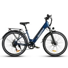 Pilsētas elektriskais velosipēds Samebike RS-A01 Pro, zils цена и информация | Электровелосипеды | 220.lv
