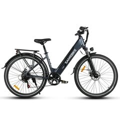 Pilsētas elektriskais velosipēds Samebike RS-A01 Pro, pelēks цена и информация | Электровелосипеды | 220.lv