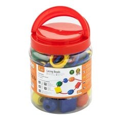 Izglītojošs krāsaino pērlīšu komplekts Viga cena un informācija | Attīstošās rotaļlietas | 220.lv