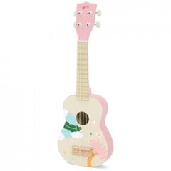 Koka bērnu ģitāra Classic World, rozā cena un informācija | Attīstošās rotaļlietas | 220.lv
