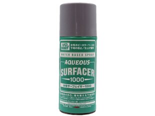 Gruntskrāsas Mr.Hobby Aqueous Surfacer 1000, 170 ml, B-611 cena un informācija | Modelēšanas un zīmēšanas piederumi | 220.lv