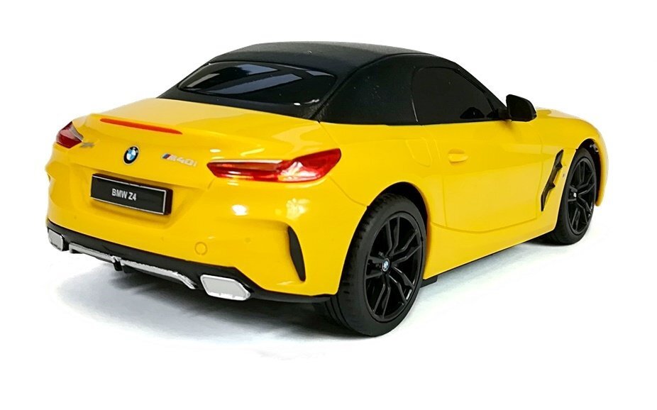 Tālvadības pults vadāms auto BMW Z4 Roadster 1:18 - Rastar, dzeltens цена и информация | Rotaļlietas zēniem | 220.lv
