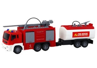 Пожарная машина со звуковыми и световыми эффектами 1:16 цена и информация | Конструктор автомобилей игрушки для мальчиков | 220.lv