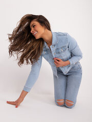 Женская синяя джинсовая куртка цена и информация | Женские пиджаки | 220.lv