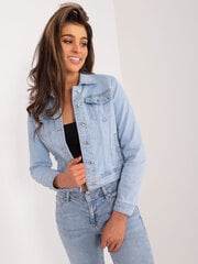 Женская синяя джинсовая куртка цена и информация | Женские пиджаки | 220.lv