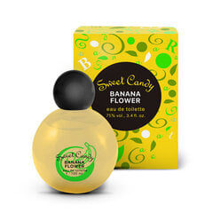 SWEET CANDY sieviešu tualetes ūdens BANANA, 100ml цена и информация | Женские духи | 220.lv