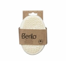 Натуральная плетеная губка для ухода за телом Berilo цена и информация | Масла, гели для душа | 220.lv
