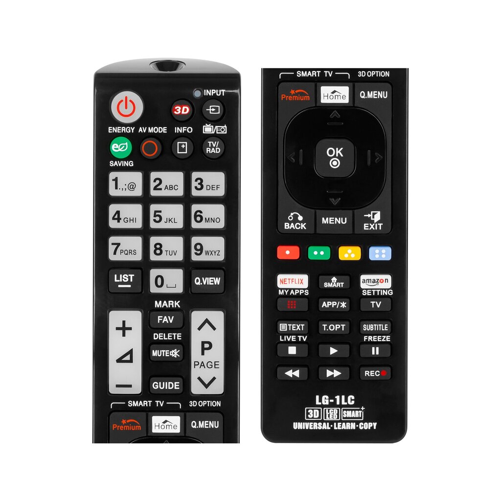 Universālā tālvadības pults Lexton RTV цена и информация | Televizoru un Smart TV aksesuāri | 220.lv