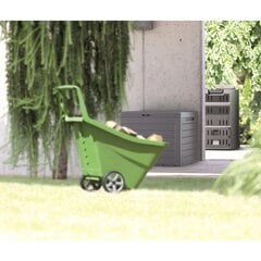 садовый ящик, 190 л, коричневый цена и информация | Уличные контейнеры, контейнеры для компоста | 220.lv