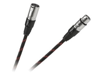 Audio kabelis XLR Canon, 5 m цена и информация | Кабели и провода | 220.lv