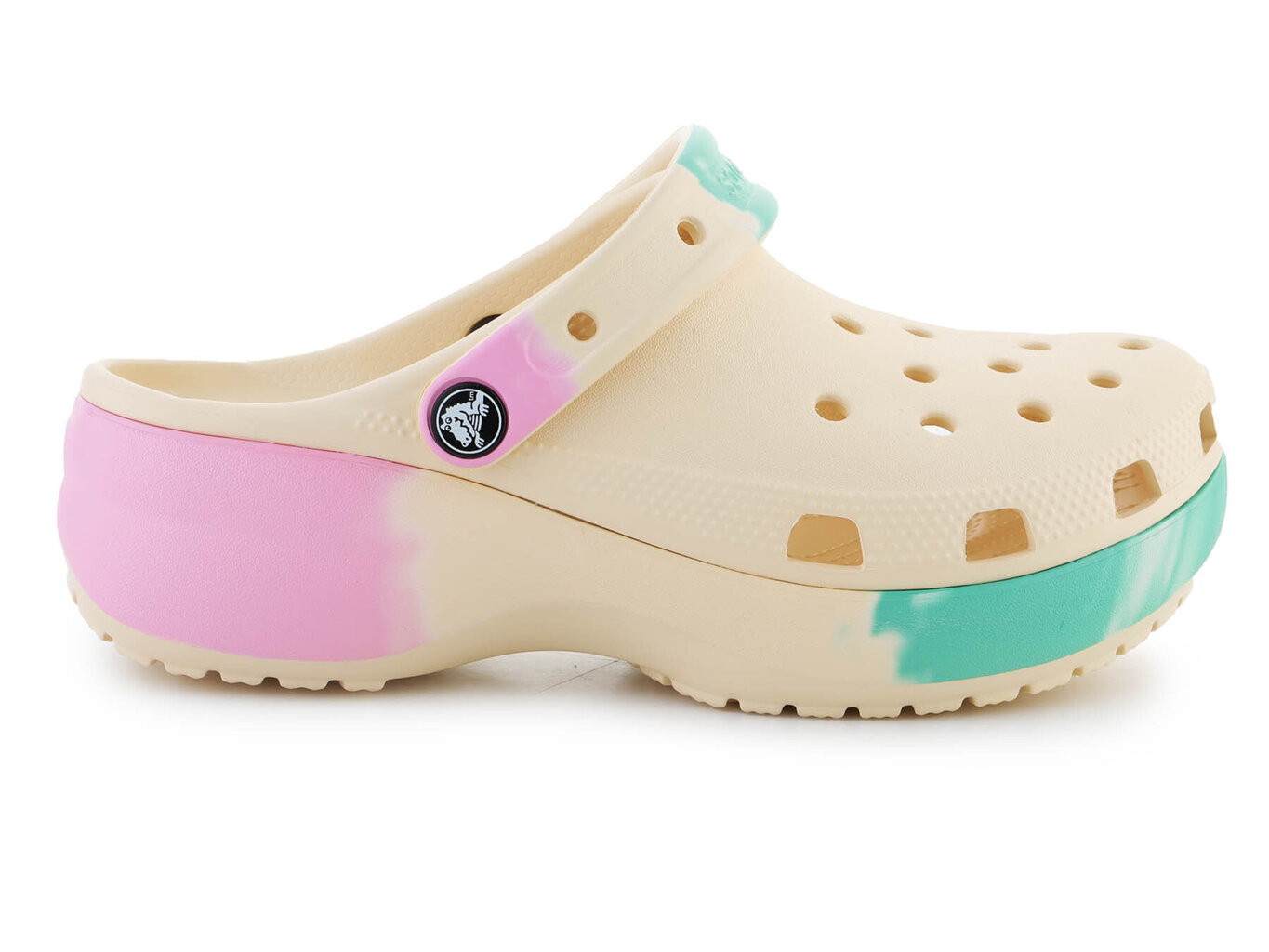 Crocs iešļūcenes sievietēm Classic Platform Ombre Clog W 208278-1FR 30496-490, dažādu krāsu cena un informācija | Iešļūcenes, čības sievietēm | 220.lv