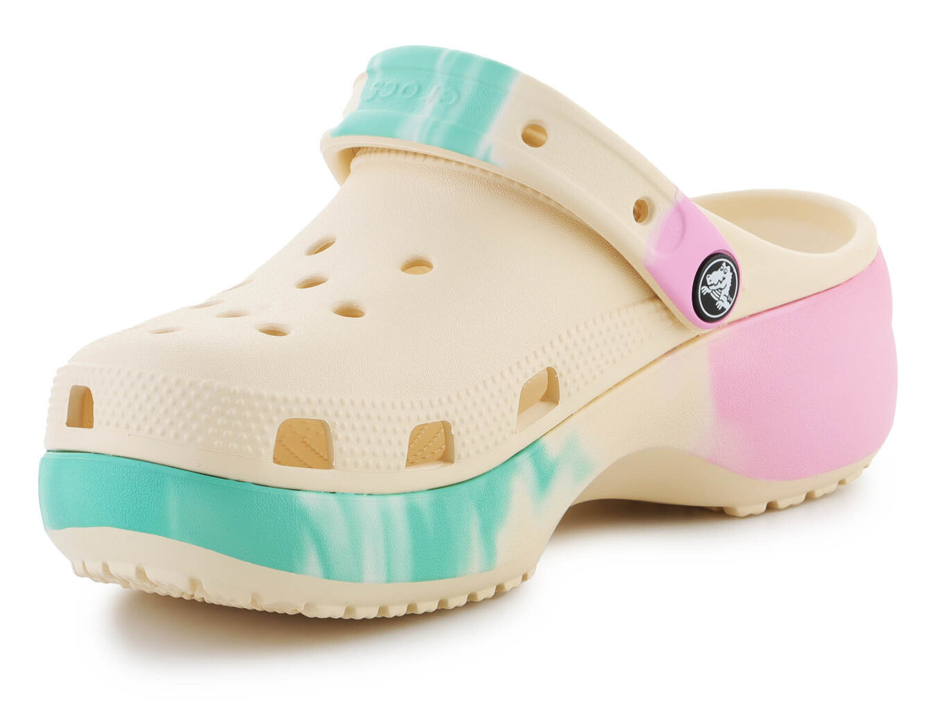 Crocs iešļūcenes sievietēm Classic Platform Ombre Clog W 208278-1FR 30496-490, dažādu krāsu cena un informācija | Iešļūcenes, čības sievietēm | 220.lv