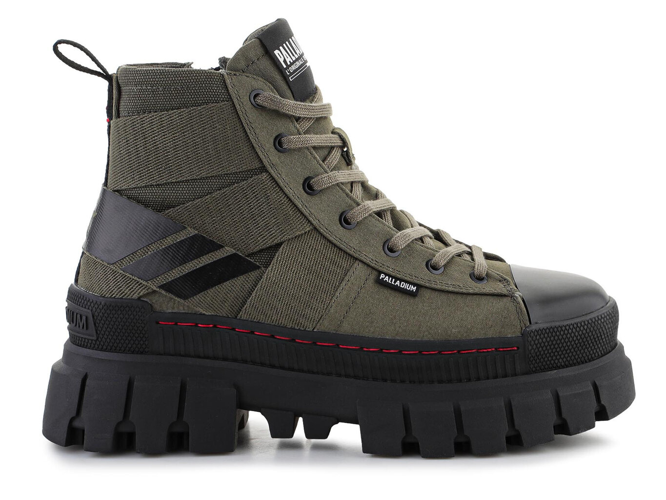 Palladium Revolt HI Army 98579-309-M 30160-445 цена и информация | Sieviešu zābaki, puszābaki | 220.lv