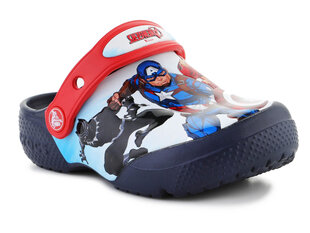 Crocs iešļūcenes zēniem FL Avengers Patch Clog T 207068-410 30420-482, dažādu krāsu цена и информация | Детские тапочки, домашняя обувь | 220.lv