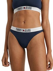 Tommy Hilfiger sieviešu peldkostīms Bikini UW0UW04451-C87, zils cena un informācija | Peldkostīmi | 220.lv