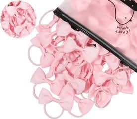 Набор резинок для волос 20шт. S42 розовый цена и информация | Аксессуары для волос | 220.lv