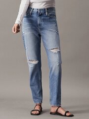 Calvin Klein Jeans džinsi sievietēm Mom 560077465, zili цена и информация | Женские джинсы | 220.lv