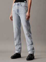 Calvin Klein Jeans джинсы для женщин Authentic Slim Straight, 30' 560077600, синие цена и информация | Женские джинсы | 220.lv