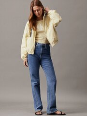 Calvin Klein Jeans куртка для женщин Logo Drawstring 560078057, бежевая цена и информация | Женские куртки | 220.lv