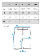 Šorti vīriešu Ombre OM-SRSK-0105 cena un informācija | Vīriešu šorti | 220.lv