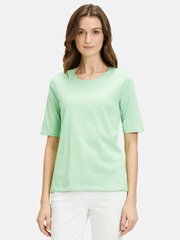 Футболка BETTY BARCLAY Basic With Round Neckline Greengage 2033/2509 5242 563744087 цена и информация | Женские футболки | 220.lv