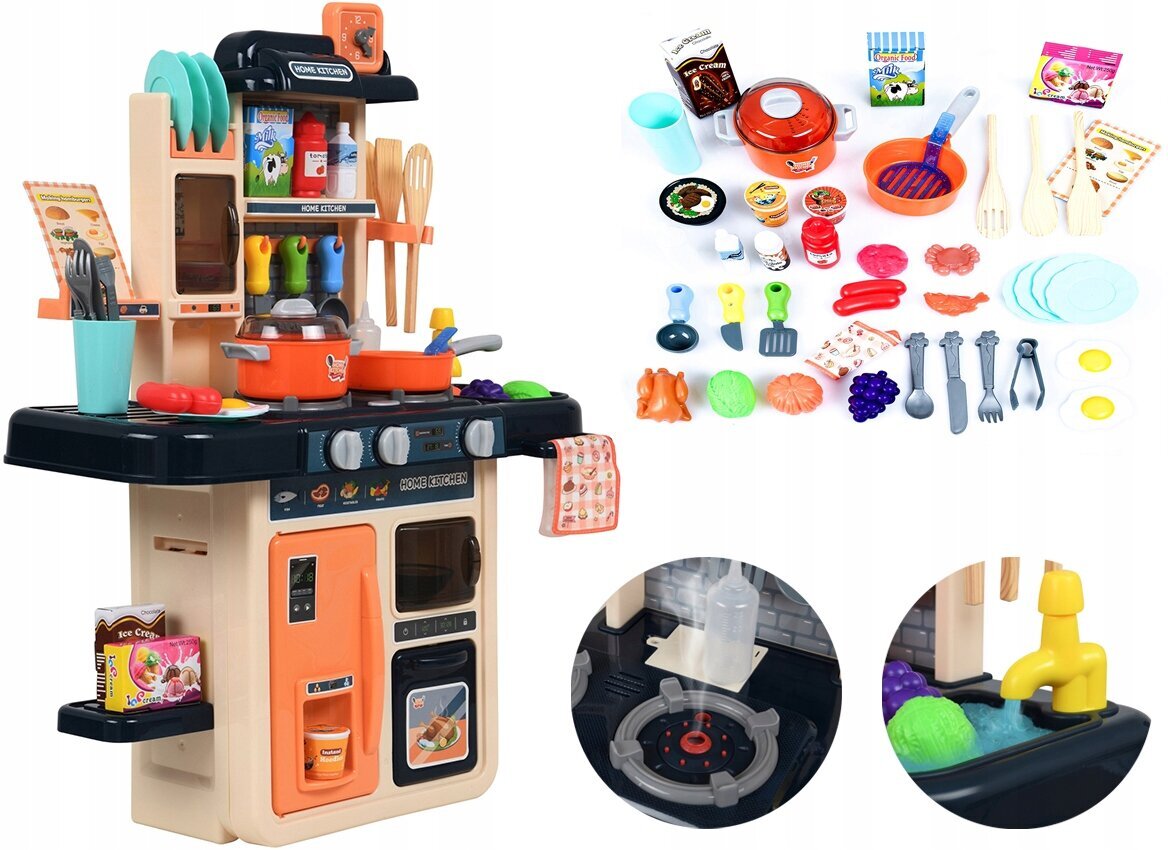 Rotaļu virtuve Funfit Kids Kitchens 3884, 63 cm cena un informācija | Rotaļlietas meitenēm | 220.lv