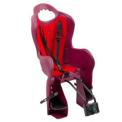 Bērnu krēsliņš HTP Design Elibas, sarkans cena un informācija | Bērnu velosipēdu sēdeklīši | 220.lv