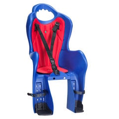 Bērnu krēsliņš HTP Design Elibas, zils cena un informācija | Bērnu velosipēdu sēdeklīši | 220.lv
