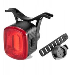 Rockbros Q2S LED USB-C rear bicycle light - black цена и информация | Велосипедные фонари, отражатели | 220.lv