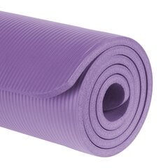 коврик для йоги, 183x61 см, фиолетовый цена и информация | Коврики для йоги, фитнеса | 220.lv
