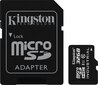 Atmiņas karte Kingston micro SD 32GB Class 10 U1 +adapteris cena un informācija | Atmiņas kartes mobilajiem telefoniem | 220.lv