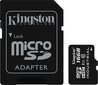 Atmiņas karte Kingston micro SD 16GB Class 10 U1 +adapteris cena un informācija | Atmiņas kartes mobilajiem telefoniem | 220.lv