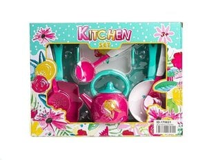 Rotaļlietu virtuves piederumu komplekts cena un informācija | Rotaļlietas meitenēm | 220.lv
