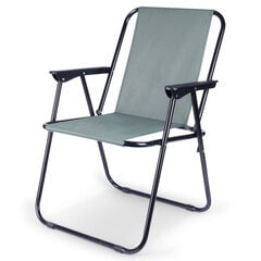 Складной стул для кемпинга, серый цена и информация | Туристическая мебель | 220.lv
