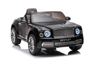 Vienvietīgs elektroauto bērniem Aosom Bentley Mulsanne, melns cena un informācija | Bērnu elektroauto | 220.lv