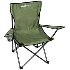 Tūristu saliekamais krēsls Enero Camp, 50x50x80cm, zaļš cena un informācija | Tūrisma mēbeles | 220.lv