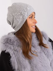 Женская серая шапка, зимняя шапка цена и информация | Женские шапки | 220.lv