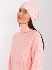 Женская зимняя шапка светло-розового цвета цена и информация | Женские шапки | 220.lv