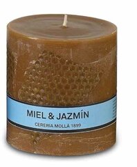 Astūrija 8 cm svece. Jasmīns-medus cena un informācija | Sveces un svečturi | 220.lv