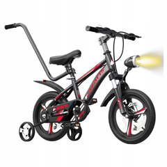 Bērnu velosipēds Azaris 12", melns cena un informācija | Balansa velosipēdi | 220.lv