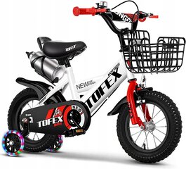 Детский велосипед TOFEX B012 12", белый цена и информация | Балансировочные велосипеды | 220.lv