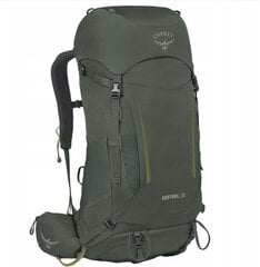 Tūristu mugursoma Osprey Kestrel L/XL Bonsai Green, 38 l. цена и информация | Туристические, походные рюкзаки | 220.lv