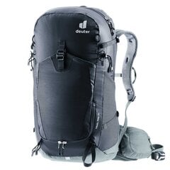 Tūristu mugursoma Deuter Trail Pro 33 l., melna cena un informācija | Sporta somas un mugursomas | 220.lv