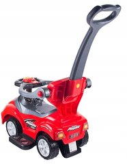 Stumjamā mašīna Fluxar Deluxe 3in1, sarkana cena un informācija | Rotaļlietas zīdaiņiem | 220.lv