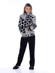 Велюровый костюм для отдыха, женский, Pidzaama House PH-51669, черно-белый цена и информация | Спортивная одежда для женщин | 220.lv