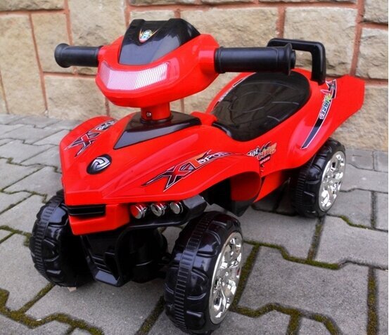 Stumjamā mašīna R-sport J5, sarkana cena un informācija | Rotaļlietas zīdaiņiem | 220.lv